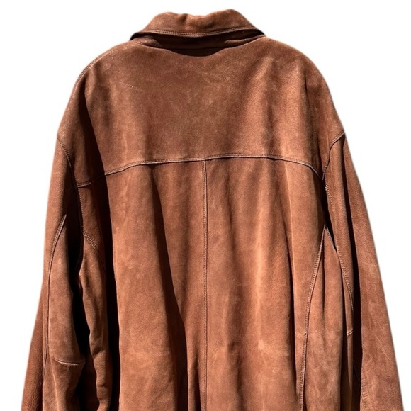 🌻VINTAGE Wilson's Leather x Pelle Studio HEAVYWEIGHT Brown Leather Jacket XXL - Picture 7 of 14